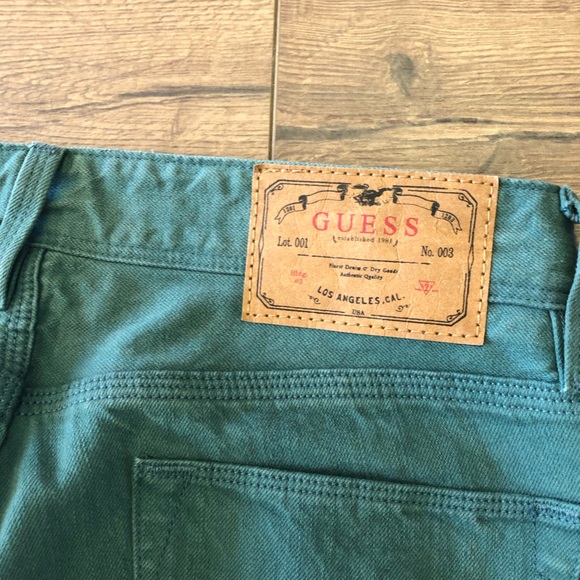 GUESS LOS ANGELES LINCOLN SLIM STRAIGHT JEANS IN SIZE 30 /32 - Picture 8 of 8